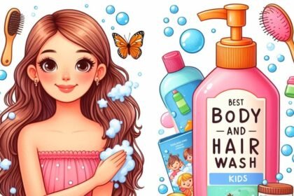 What are the best ways to body and hair wash for kids