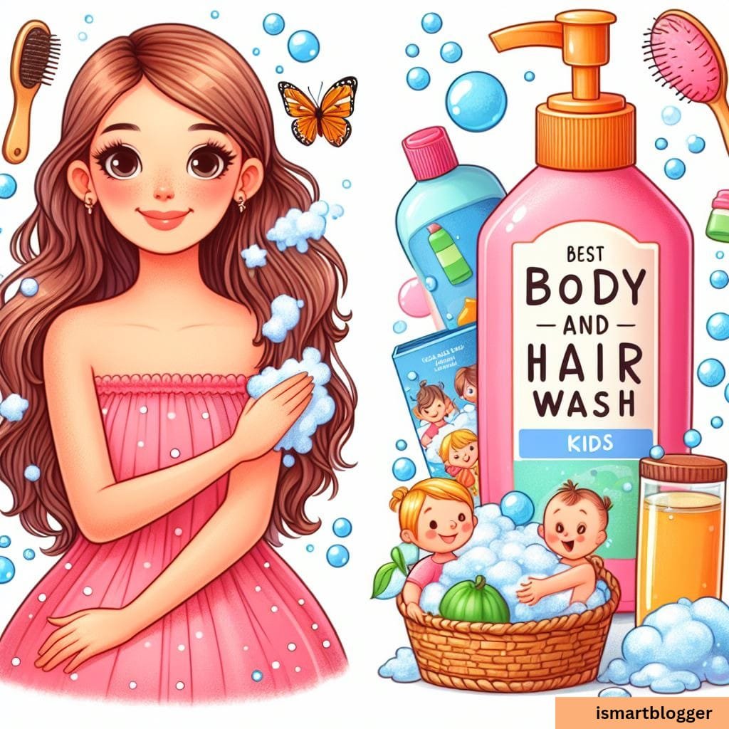 What are the best ways to body and hair wash for kids