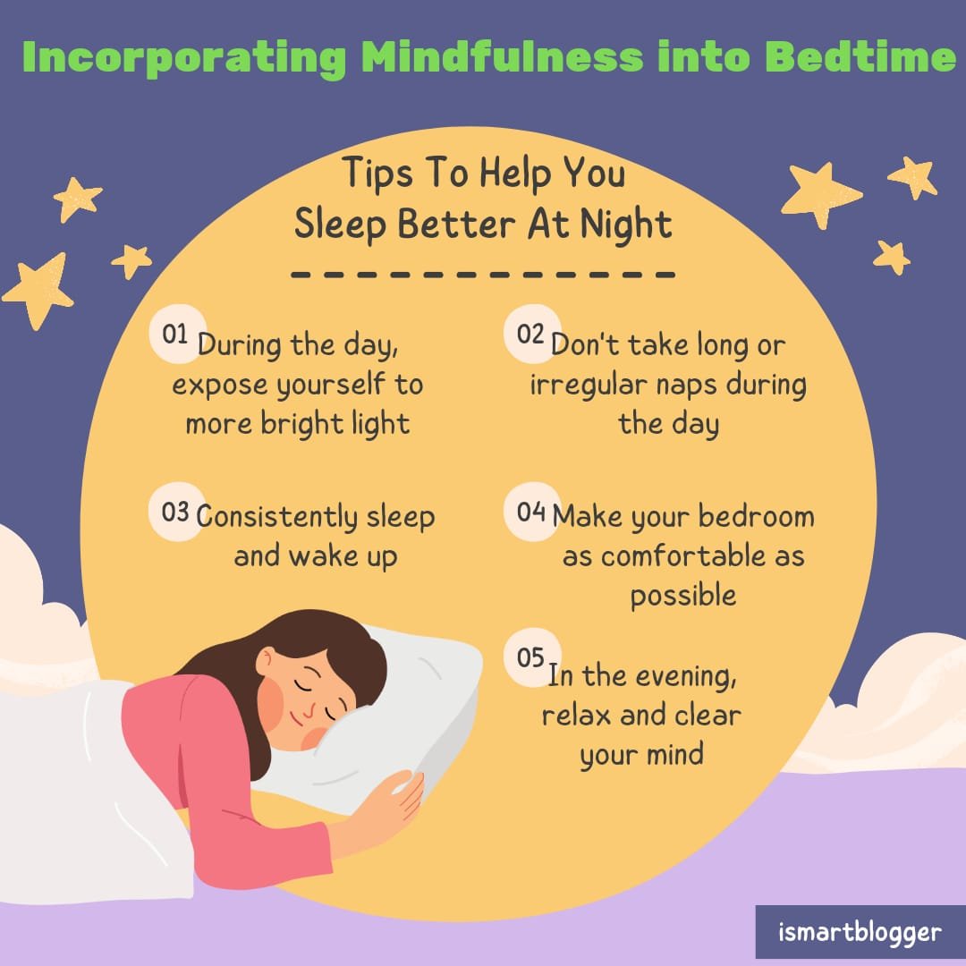 Incorporating mindfulness into bedtime routine