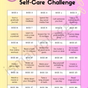 30 Days Challenge Expert Filled One Pager
