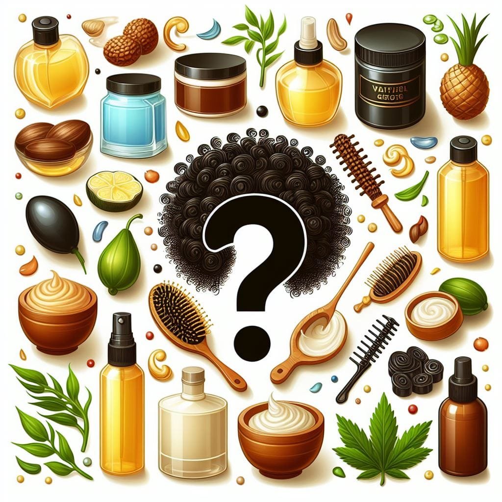 What are good products for natural black hair?